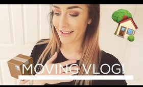 MOVING VLOG #1! LET THE UNPACKING BEGIN!