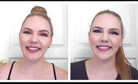 2 in 1 Tutorial: theBalm Meet Matte Trimony Palette