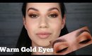 Warm Gold Eyes tutorial | ChristineMUA
