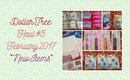 Dollar Tree Haul #5 | February 2017 *New Items* | PrettyThingsRock