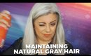 Natural Gray Hair Care Routine | Tips and Tricks