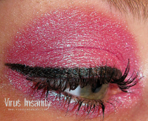 Virus Insanity eyeshadow, Ballerina Pink.

www.virusinsanity.com