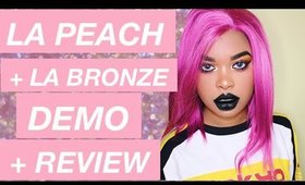 La Peach + La Bronze Tutorial and Review