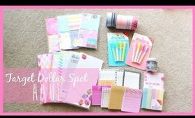 ♥ TARGET DOLLAR SPOT  ♥ (Stationery & Planner Supplies) HAUL | Grace Go