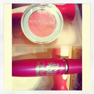 Best drugstore blush and mascara
Both are from maybelline