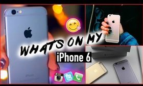 what's on my iPhone 6 + giveaway!