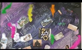 HOW I MADE MY 2020 Vision Board| COSMETICGENIE