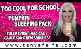 Too Cool For School Pumpkin Sleeping Pack | #Magical | SauceBox Fantasy Brushes | Tanya Feifel