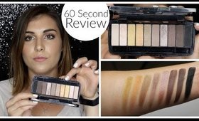 60 Sec. Review: Wet n Wild Studio 10 Pan Shadow Palette | Bailey B.