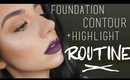 Foundation Highlight & Contour Routine | QuinnFace