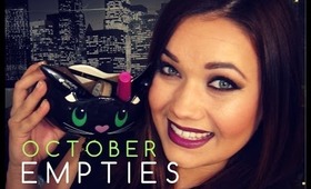 October Empties | thatgirlshaexo