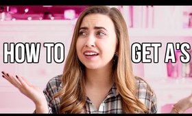 How I Make A's in College | My Tips for Good Grades!