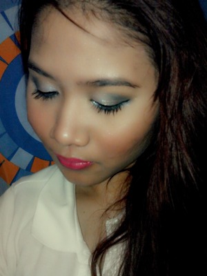 mesmerize with smokey gray and pink lips
