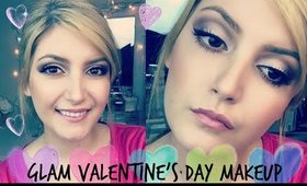 Glam Valentine's Day Makeup
