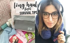 11 HOURS ON A PLANE! (long haul flight tips) | Lily Pebbles
