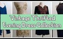 My THRIFTED Evening & Formal Dress Collection | 10 Dresses (Vintage & Modern)