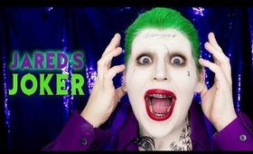 HALLOWEEN MAKEUP TUTORIAL 4:  Jared Leto's Joker From Suicide Squad