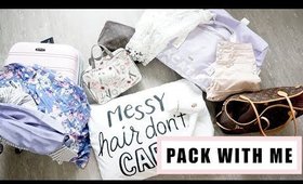 Pack With Me: Summer Girl's Weekend // Outfits, Toiletries and more!