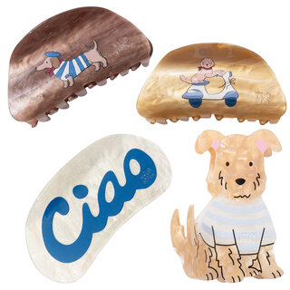 Frasier Sterling Pup Claw Clip Set