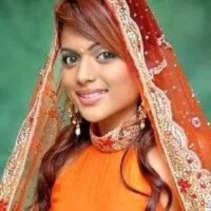 orange saree lengha wedding indian bridal