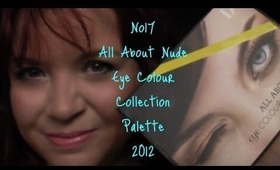 No17 Nude Eye Colour Collection Palette 2012 (First Thoughts)