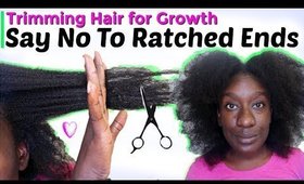 Trimming Natural Hair Tips & Signs ➡ Does regular trimming grow longer hair?
