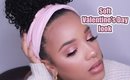 Soft Valentines Day Look| light makeup| leiydbeauty