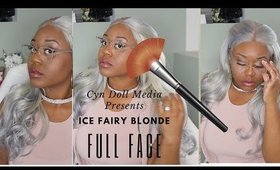 Full Face Make Up Tutorial/Ice Blonde Hair/Joico Purple Shampoo