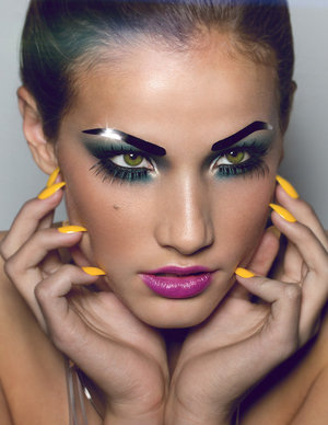 Makeup and Photography by Jordan Liberty for the latest issue of Make-Up Artist Magazine. 