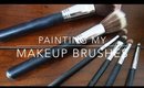 Painting My Makeup Brushes