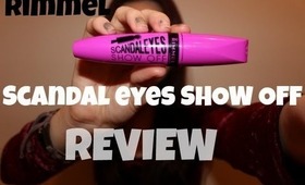 Rimmel Scandal eyes SHOWOFF Mascara Review