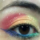 Pride Makeup/ Rainbow Eyes