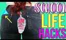BACK TO SCHOOL LIFE HACKS FOR GIRLS 2017