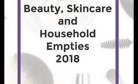 Early Summer Empties 2018