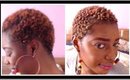 How i Coil my TWA kinky hair