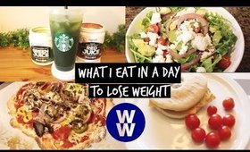 WHAT I EAT IN A DAY TO LOSE WEIGHT | WW FREESTYLE