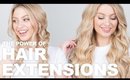 The Power Of Hair Extensions | Before & After Hair Transformations | Milk + Blush
