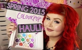 Colourpop Spring 2015 Haul + Swatches