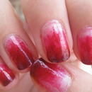 Red Vampire Gradient Nails