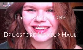 First Impressions & Drugstore Haul ~Giveaway~