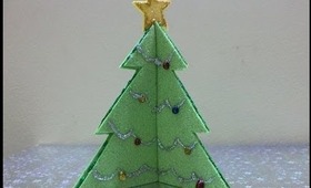 Make Your Own Christmas Tree- Christmas Craft Decorations 2012