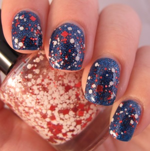Canadian Eh? layered over Star Spangled.
Two of the 49th Parallel Collection