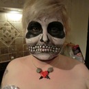 Skull... My 1st make up 