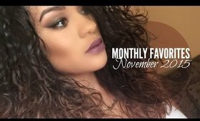 Monthly Favorites | November 2015