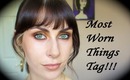 Most Worn Things Tag! LetzMakeup Aug '12