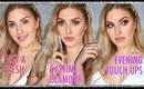 3 in 1 makeup tutorial w touch ups! 💕 EVERYDAY makeup to SIMPLE GLAM