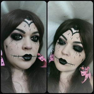 Halloween inspired makeup 