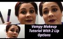 Vampy Makeup Tutorial With 2 Lip Options! | EILEENMCCMAKEUP