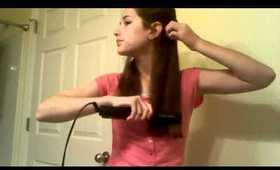 How I straighten my hair