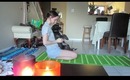 Yoga Timelapse with my Puppy | RebeccaKelsey.com